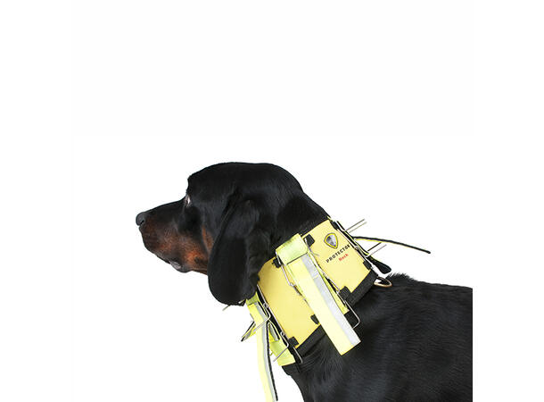 Dogtech Pro Wolf Protection Neck S-L Metallbeskyttelse for Pro Neck Halsbånd